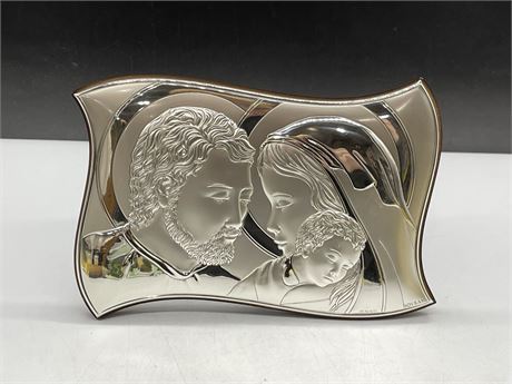 STERLING SILVER SORVANI PICTORIAL “FAMILY” (7”x5”)