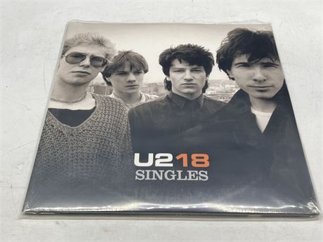 SEALED - U2 - 18 SINGLES 2LP