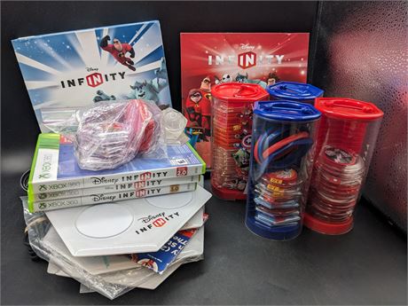 LARGE DISNEY INFINITY COLLECTION