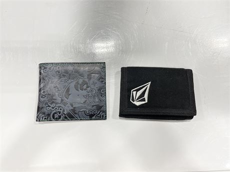 VOLCOM STONE / LRG WALLETS (NEVER USED)