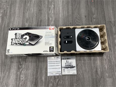 PS3 DJ HERO W/ ORIGINAL BOX