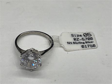 925 STERLING SILVER RING SIZE 5
