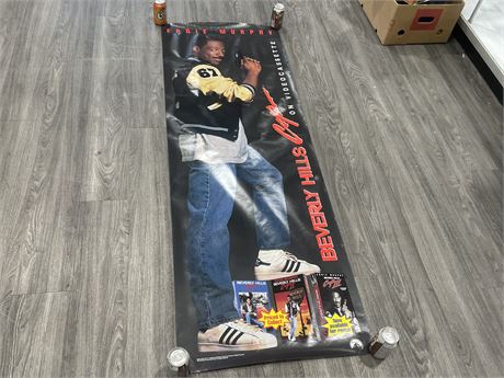 VINTAGE 1994 BEVERLY HILLS COP POSTER FULL SIZE (25”x72”)