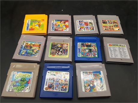 COLLECTION OF REPRODUCTION / IMPORT GAMEBOY GAMES