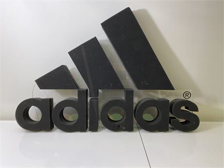 ADIDAS HANGING FOAM SIGN (3ft wide)