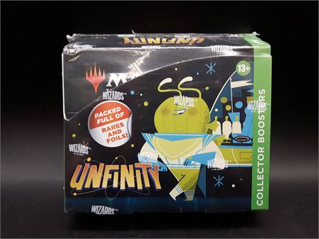 SEALED - MAGIC THE GATHERING UNFINITY COLLECTORS BOOSTER BOX