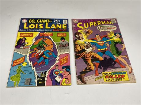 SUPERMAN #203 & 80PG GIANT LOIS LANE #77