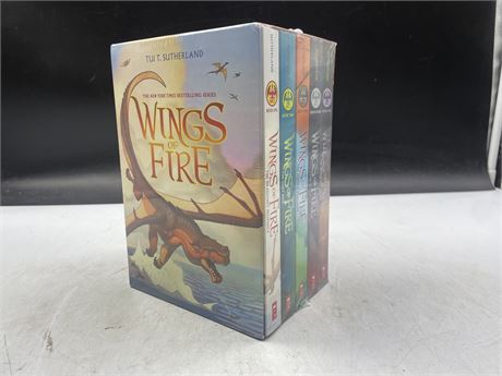 SEALED WINGS OF FIRE BOX SET