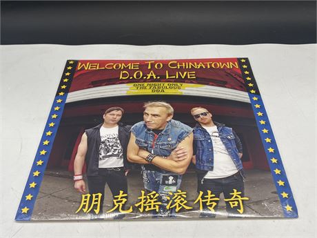 SEALED - D.O.A. - WELCOME TO CHINATOWN - 2LP