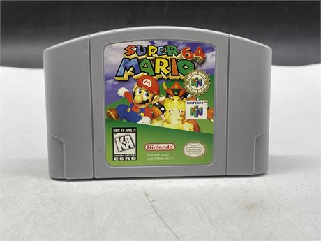 CARTRIDGE ONLY - SUPER MARIO 64 PLAYERS CHOICE - N64