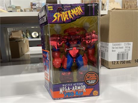MEGA-ARMOR SPIDER-MAN NEW IN BOX