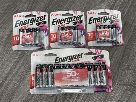 (NEW) ENERGIZER MAX BATTERIES