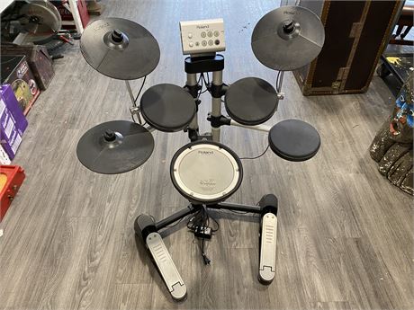 ROLAND HD1-V ELECTRIC DRUMS - WORKING