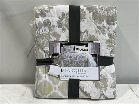 (NEW) MARQUIS QUEEN SIZE QUILT RETAIL $169.00