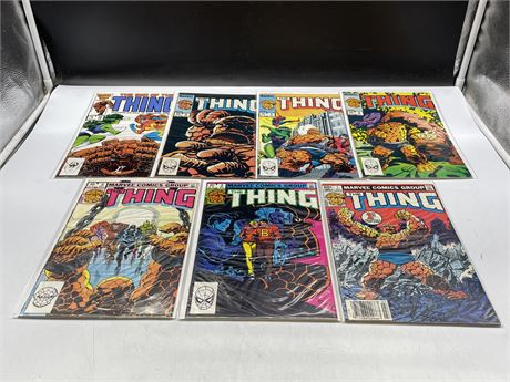 THE THING #1-6 & 36