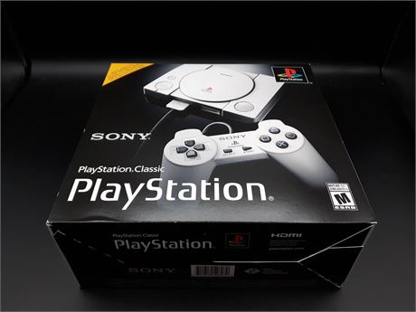 NEW - PLAYSTATION ONE CLASSIC CONSOLE (OFFICIAL SONY)