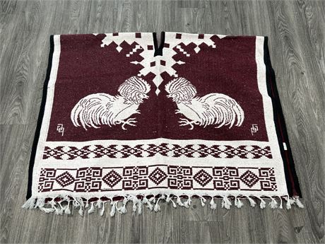 (NEW) AUTHENTIC MADE IN MEXICO PONCHO