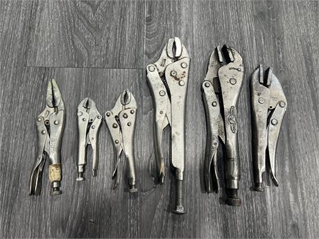 6 VICE GRIPS