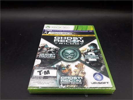 SEALED - GHOST RECON TRILOGY - XBOX 360