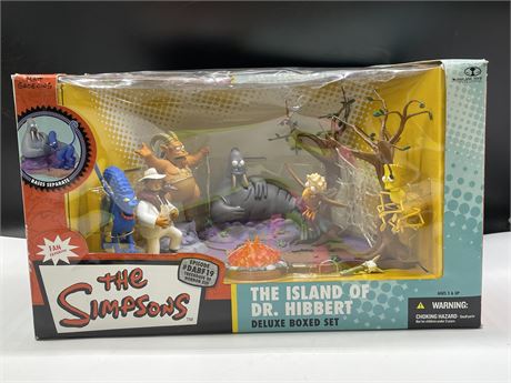 THE SIMPSONS THE ISLAND OF DR HIBBERT DELUXE BOXED SETS