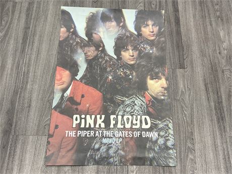 PROMO RECORD PINK FLOYD POSTER - PIPER AT THE GATES OF DAWN (24”X36”)