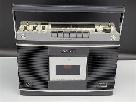 SONY VINTAGE CF-55OA ONE POINT STEREO