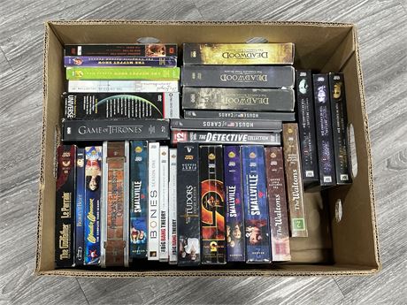 LOT OF DVD BOX SETS