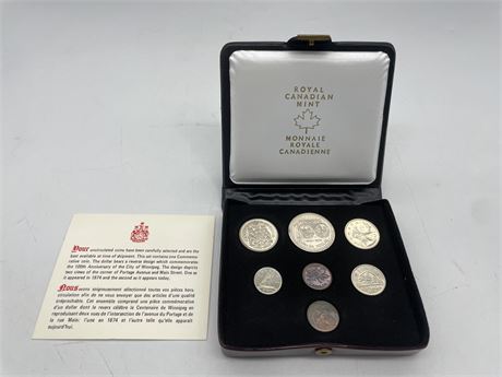 1974 ROYAL CANADIAN MINT UNCIRCULATED COIN SET
