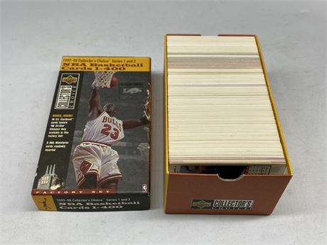1997/98 COLLECTORS CHOICE SERIES 1 & 2 NBA CARDS 1-400 (Missing 33 cards)