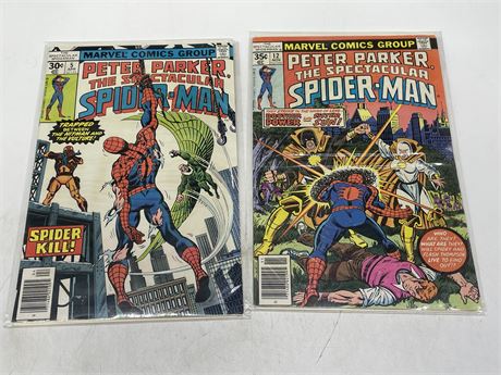 2 SPECTACULAR SPIDER-MAN COMICS - #5 & #12