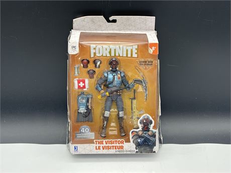 NEW FORTNITE THE VISITOR FIGURE - BOX HAS SOME WEAR - 8”
