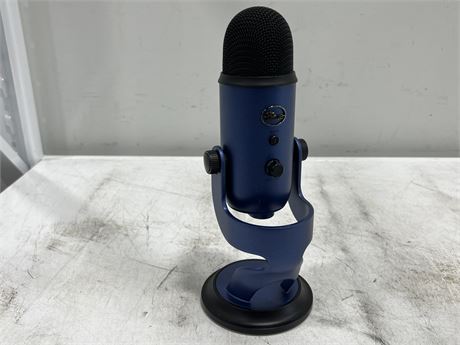 BLUE MICROPHONE - NO CORD (12” tall)