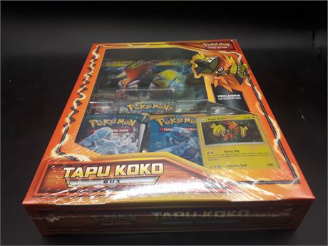 SEALED - POKEMON TAPU KOKO COLLECTION BOX