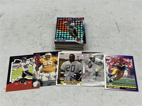 50 ROOKIE NFL CARDS