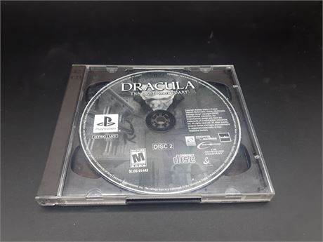 DRACULA LAST SANCTUARY - DISC ONLY - EXCELLENT - PLAYSTATION ONE