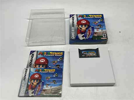 MARIO TENNIS - GAMEBOY ADVANCE COMPLETE W/BOX & MANUAL - EXCELLENT COND.