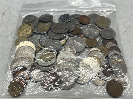 BAG OF MISC COINS