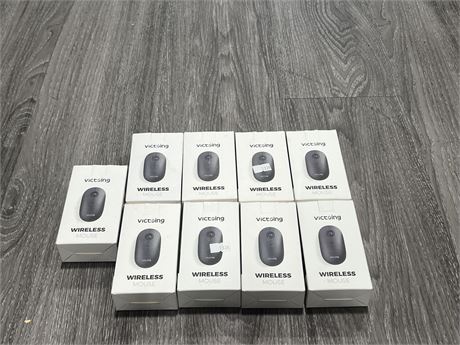 9 NEW WIRELESS MOUSES