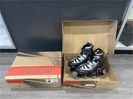 2 NEW PAIRS INFINITY INLINE SKATES - MADE IN ITALY