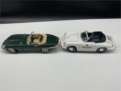 2 MADE IN ITALY DIECAST CARS