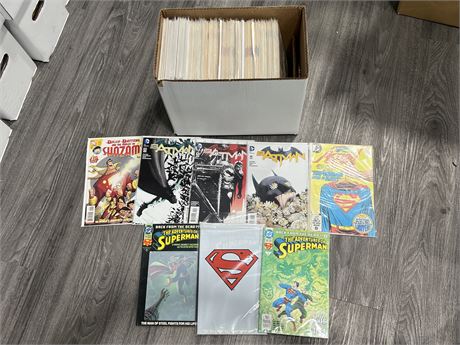 SHORTBOX OF DC COMICS