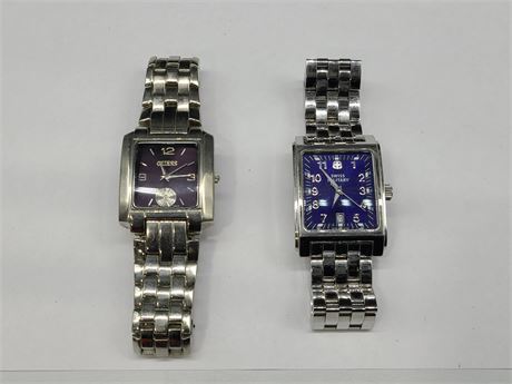 GUESS & SWISS MILITARY WATCHES
