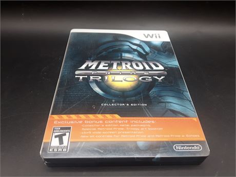 METROID PRIME TRILOGY - LIMITED EDITION STEELBOOK EDITION