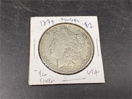 1879 USA SILVER DOLLAR