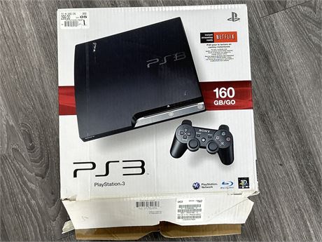PLAYSTATION 3 COMPLETE W/BOX