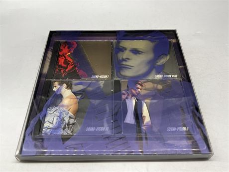 DAVID BOWIE 4 CD BOX SET - EXCELLENT COND.