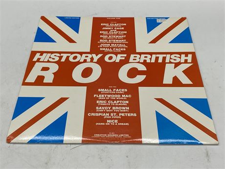 HISTORY OF BRITISH ROCK - NEAR MINT (NM)