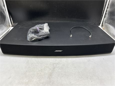 BOSE SOLO TV SOUND SYSTEM MODEL 416054 WITH REMOTE AND CORDS