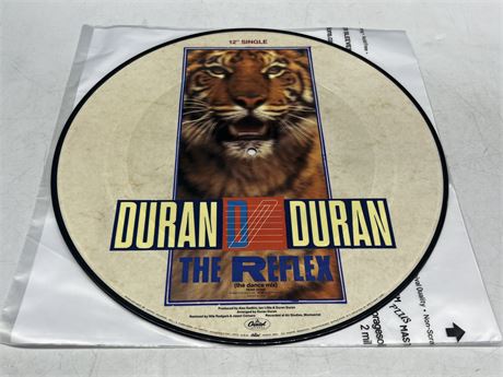DURAN DURAN - THE REFLEX SINGLE PICTURE DISK - NEAR MINT (NM)