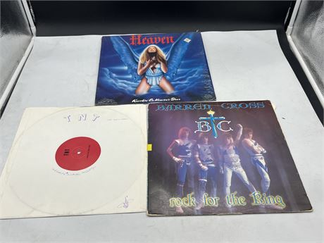 3 MISC RECORDS - VG (Slightly scratched)